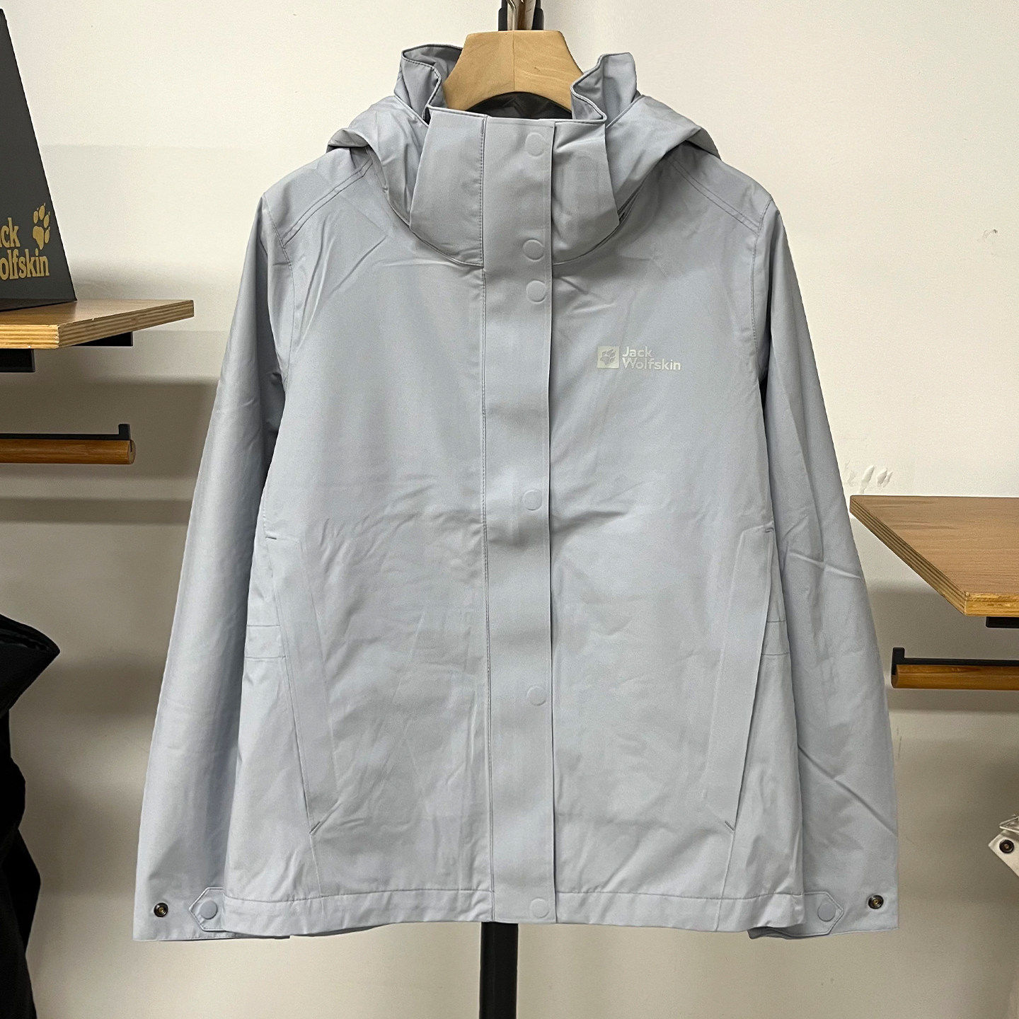 26春夏JackWolfskin狼爪冲锋衣女户外运动防泼水夹克外套5124041