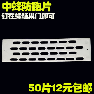 塑料隔王片 防逃框 隔王删 巢门防跑片 蜂王隔片 中蜂蜂王防逃片