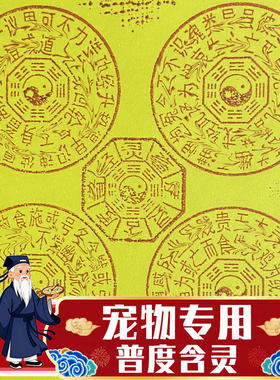 宠物祭祀殡葬品烧纸钱祭品狗狗猫咪离去世纪念 普度含灵 宠物医院