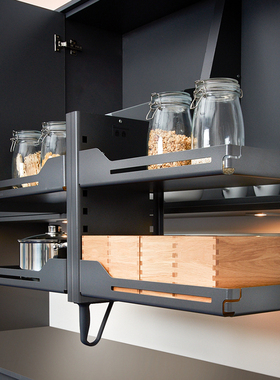 瑞士铂格PEKA天使降临厨房吊柜升降拉篮原装进口下拉式阻尼升降机