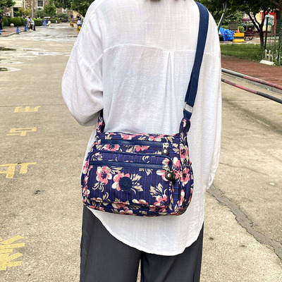 大容量轻便帆布妈妈包