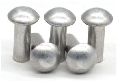 GB867铝半圆头实心铆钉/圆头铆钉 敲击式铝铆钉8
