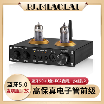 发烧HiFi胆前级功放机蓝牙音调