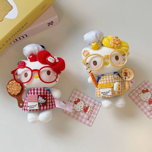 正版helloKitty创意变装玩偶挂件毛绒玩具卡通猫包包配饰可爱公仔