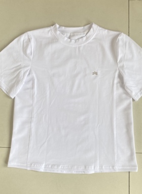 天立夏季男女制服套装白色短袖上衣灰色长裤新款
