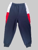 加绒加厚 拼白红宽杠运动裤 定做春秋冬季 中小学生校服裤