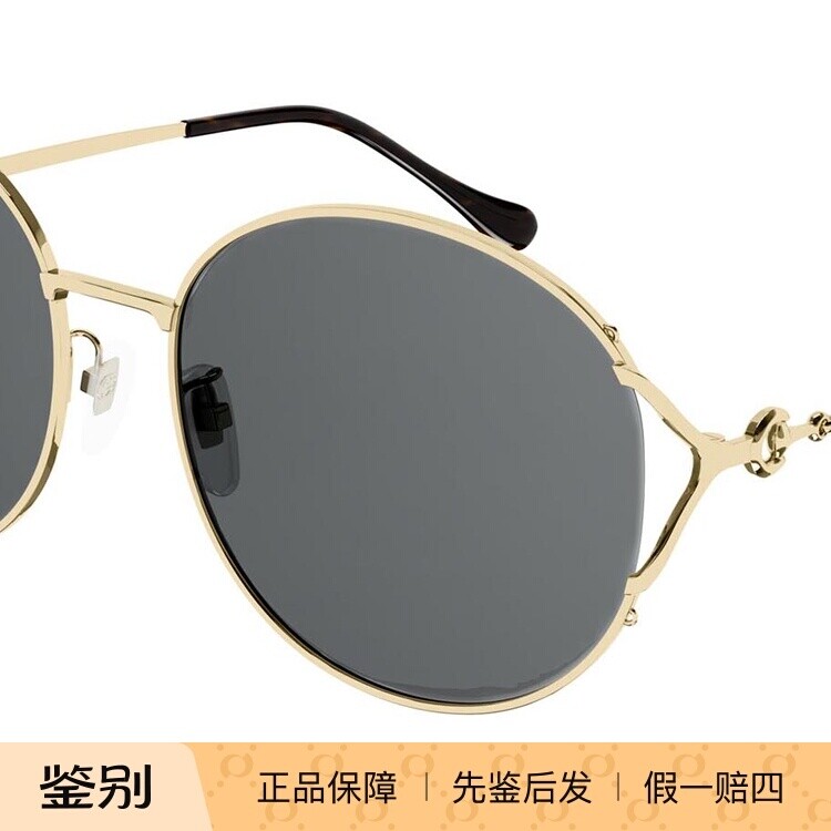 正品代购GUCCI古驰墨镜女马衔扣经典款防紫外线太阳眼镜GG1017SK图片