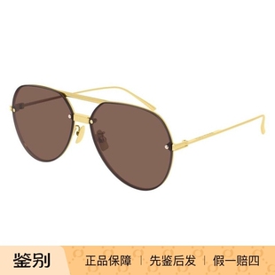 正品代购葆蝶家BOTTEGAVENETA男女飞行员太阳眼镜BV1054SA墨镜