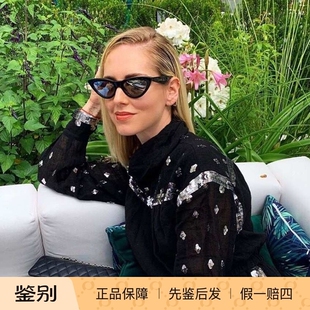 2020新品代购CELINE赛琳墨镜猫眼镶钻板材女太阳眼镜CL4019IS