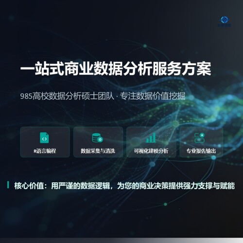 商业数据分析AI数据采集数据服务商业决策数据挖掘专业报告输出