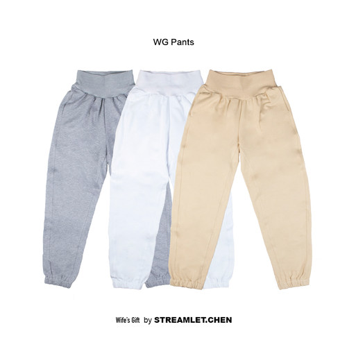 原创设计高腰百搭休闲宽松卫裤