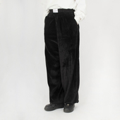 PANTS 双裤 腰标识设计 STREAMLET.CHEN 男女纯色光泽质感休闲长裤