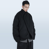 STREAMLET.CHEN 「圆」系列毛呢裹布羽绒服