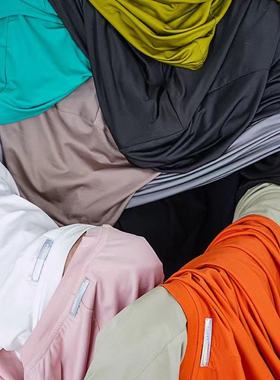 STREAMLET.CHEN:2024S/S 「2.0版」冰丝速干短袖纯色打底宽松T恤