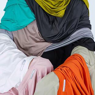 」冰丝速干短袖 STREAMLET.CHEN 「2.0版 纯色打底宽松T恤 2024S