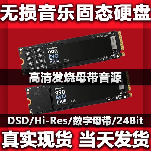 DSD无损音乐硬盘高清发烧母带音源 24Bit HiRes