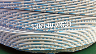 8P10P12P蓝白排线扁平线排线连接线 定做XH2.54 ph2.0 2510端子线