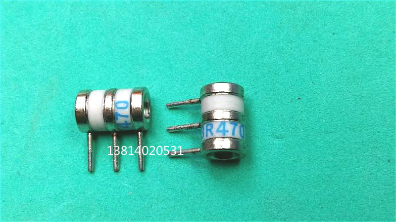 陶瓷气体放电三极管3R470 3R470L-8 8*10直插