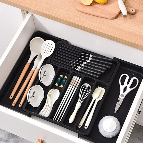 收纳盒多功能餐具刀架一体收纳