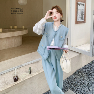 大货 小香风套装 7153 P220控338图片