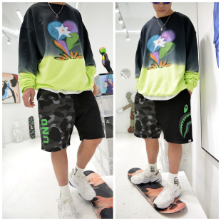 赔钱！男童卫衣青少年春秋外套上衣春季大童春装韩版潮牌圆领