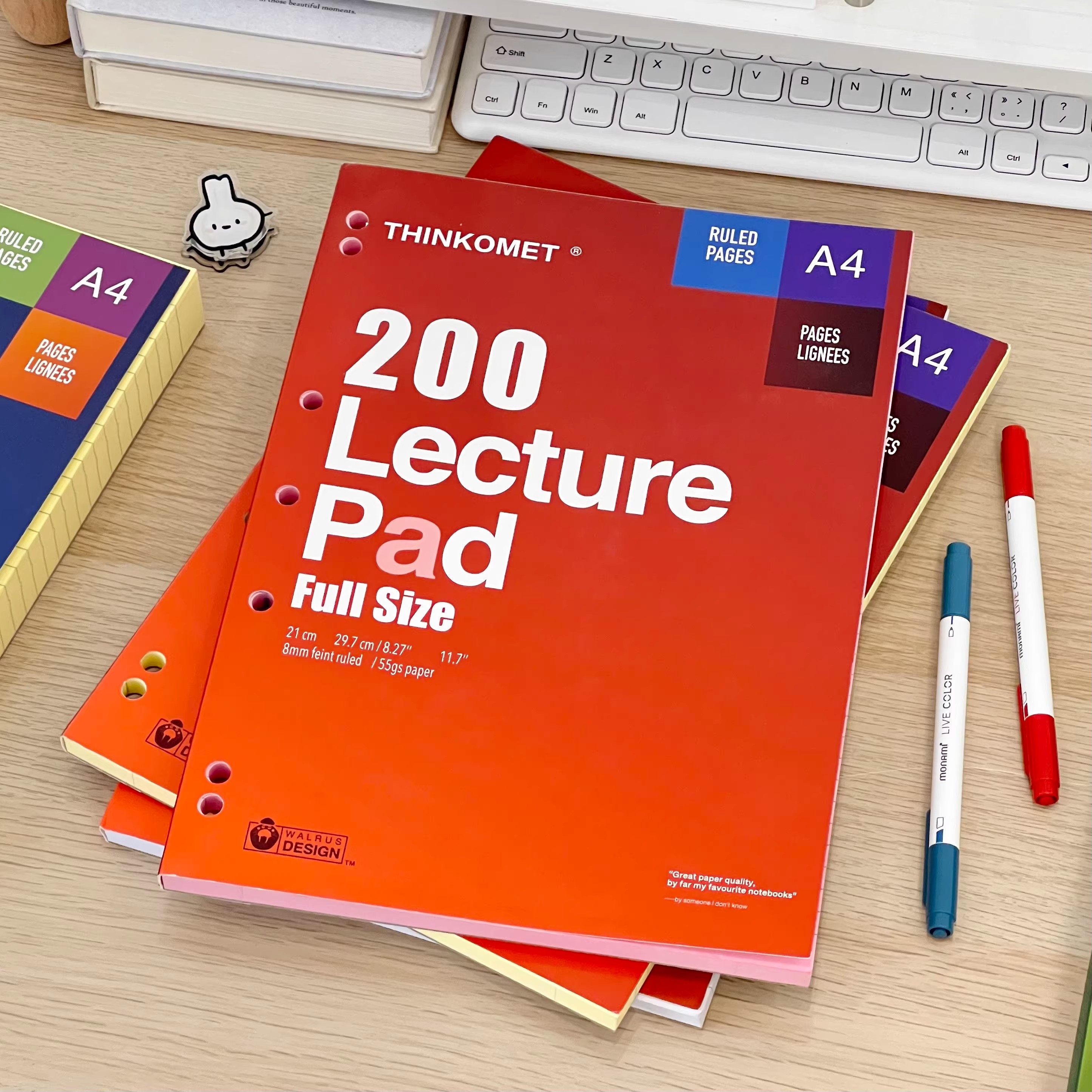 薄脆本彩页错题集笔记本A4笔记本200页全尺寸讲义本学生记事本,文具电教/文化用品/商务用品,手帐/日程本/计划本,淘宝优惠券,粉丝福利购,淘宝优惠卷