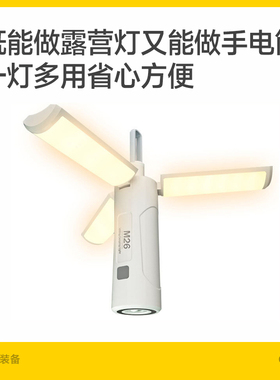 Tawa户外灯露营灯照明超长续航野营灯露营氛围灯手电筒户外帐篷灯