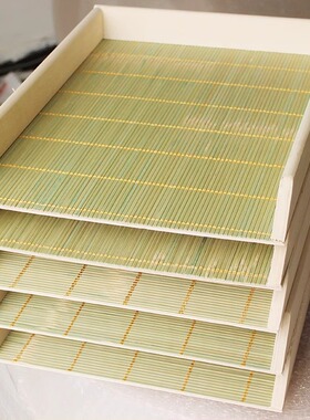 定制水饺托竹木质水饺托盘冰箱冷冻叠放饺子盘饺子帘饺子帘饺子盒