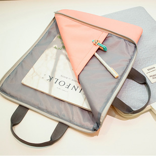 教师上课男女士式款商务a4文件资料学习手提公文包通勤时尚袋定制