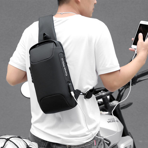 ipadmini7/6平板电脑斜挎背胸包