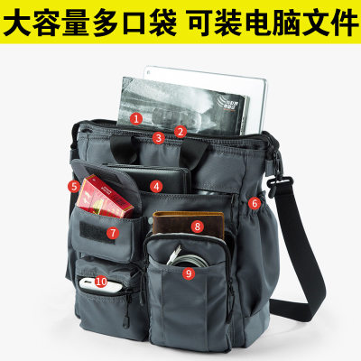 2025新款男士斜挎背包单双肩手提