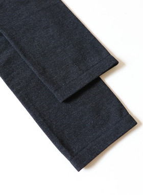 平纹棉打底裤不连脚女春秋季薄款外穿深灰色九分裤袜高弹显瘦秋裤