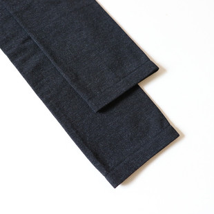 袜高弹显瘦秋裤 平纹棉打底裤 外穿深灰色九分裤 薄款 不连脚女春秋季