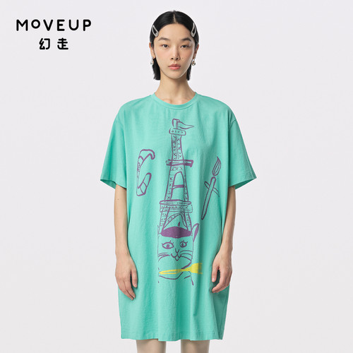 Moveup设计师印花幻走