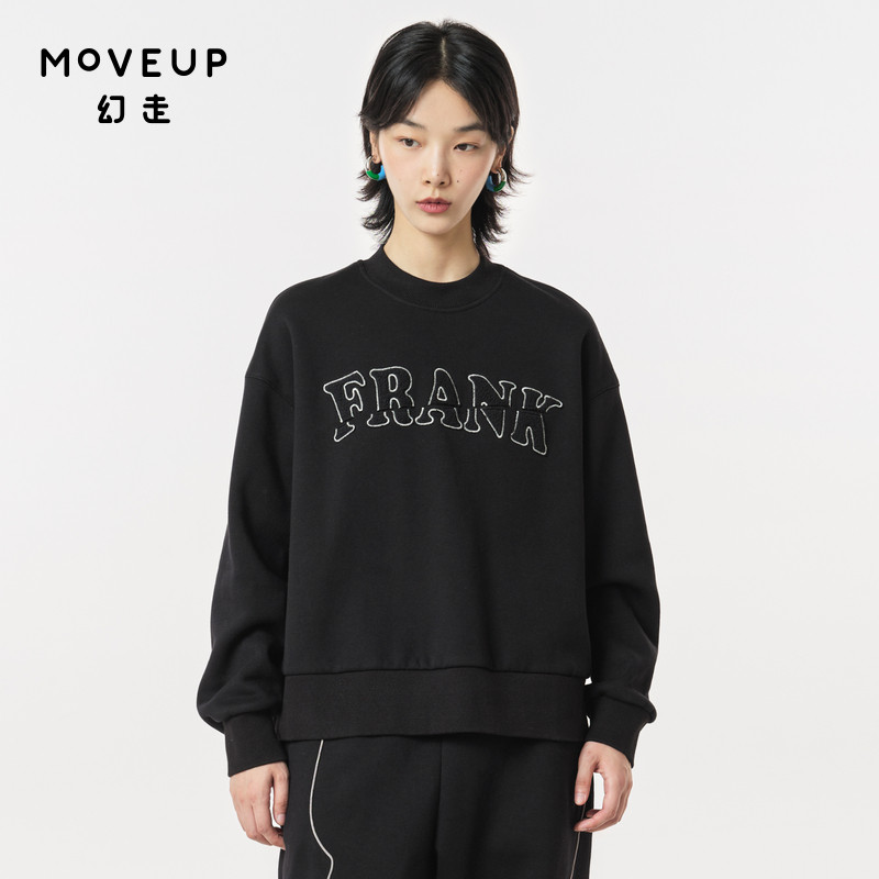 Moveup加绒设计师冬季绣花