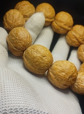 福利2.8云南野生蛇皮元宝铁核桃手串,皮质好油性大易上色!
