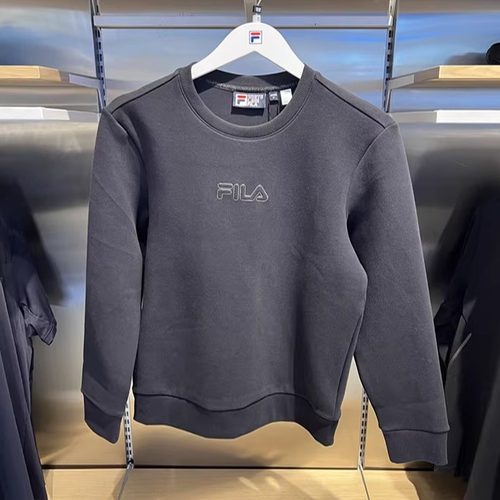 FILA斐乐男士卫衣2025冬季新款运动休闲时尚针织套头衫F61M548298