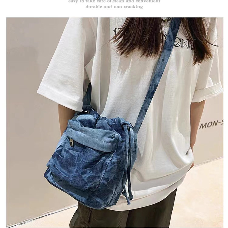 B051小斜挎包手工布包纸样DIY图纸做包包的模板包包一比一纸样