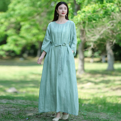高级感简约气质连衣裙夏款