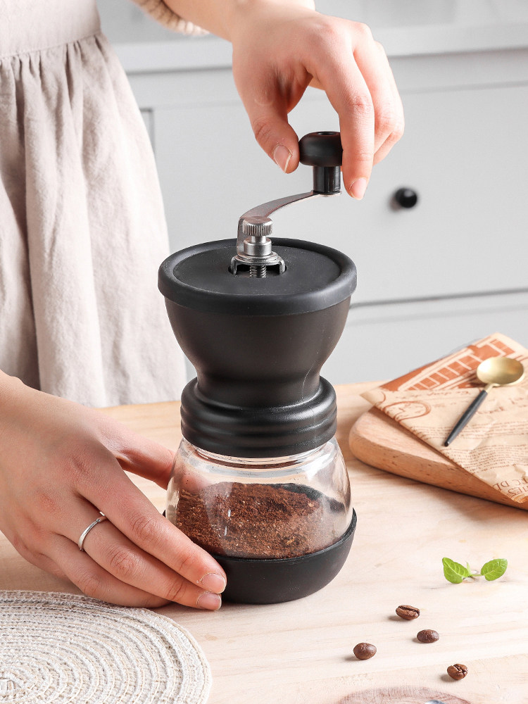 Kawashimaya coffee bean grinder Hand grinding coffee machine Household small fresh grinding manual grinder Hand grinding bean machine