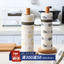 加厚懒人抹布干湿两用厨房可水洗家用纸巾架无纺布一次性洗碗布巾