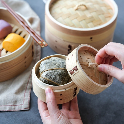 川岛屋小号迷你商用竹蒸笼