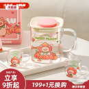 冷水壶玻璃耐高温家用冷泡茶壶凉水壶水杯套装 川岛屋&lulu猪联名
