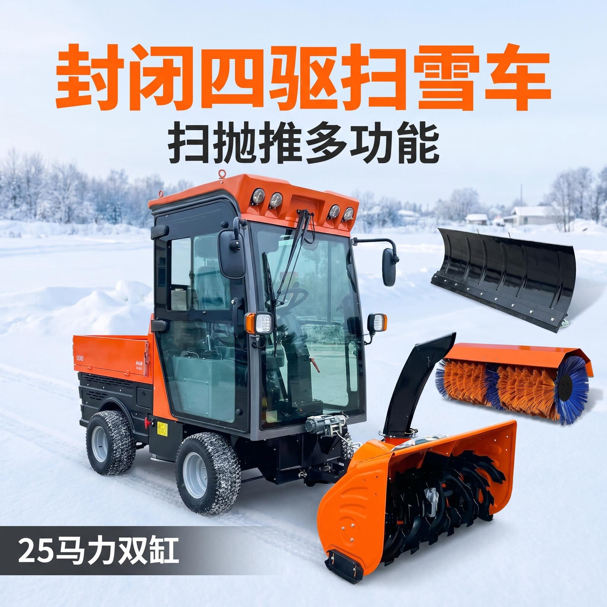 高端扫雪机工厂直营终身售后