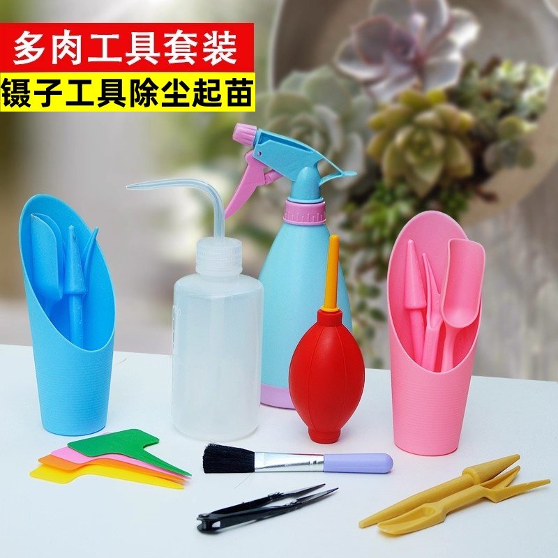 园艺工具组合套餐多肉刷铲子移苗