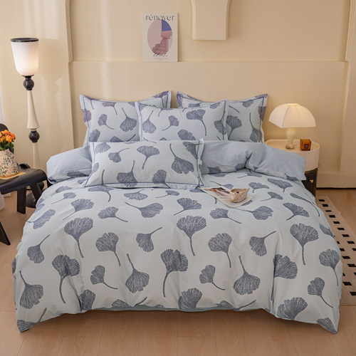 纯棉100棉全棉床品四件套被套床上用品学生宿舍床单四件套4