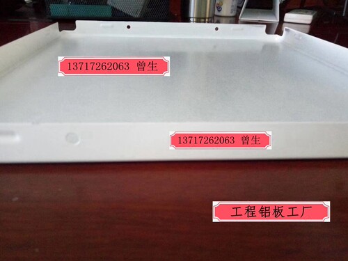 Oubuys欧佰集成吊顶铝扣板微孔天花抗菌吸音哑光白工装0.8mm600板