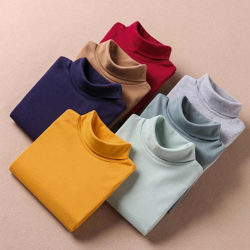 男女童打底衫棉高领儿童秋衣长袖t恤小男孩宝宝内衣春秋冬款体恤,童装/婴儿装/亲子装,T恤,淘宝优惠券,粉丝福利购,淘宝优惠卷