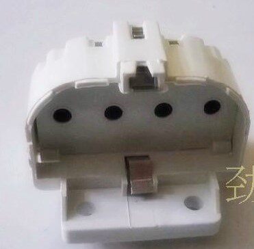 H管灯座灯脚平四针H管H灯脚