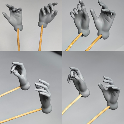 【CD修狗手脚型】bjd配件 手型/高跟脚  适配大四修狗体